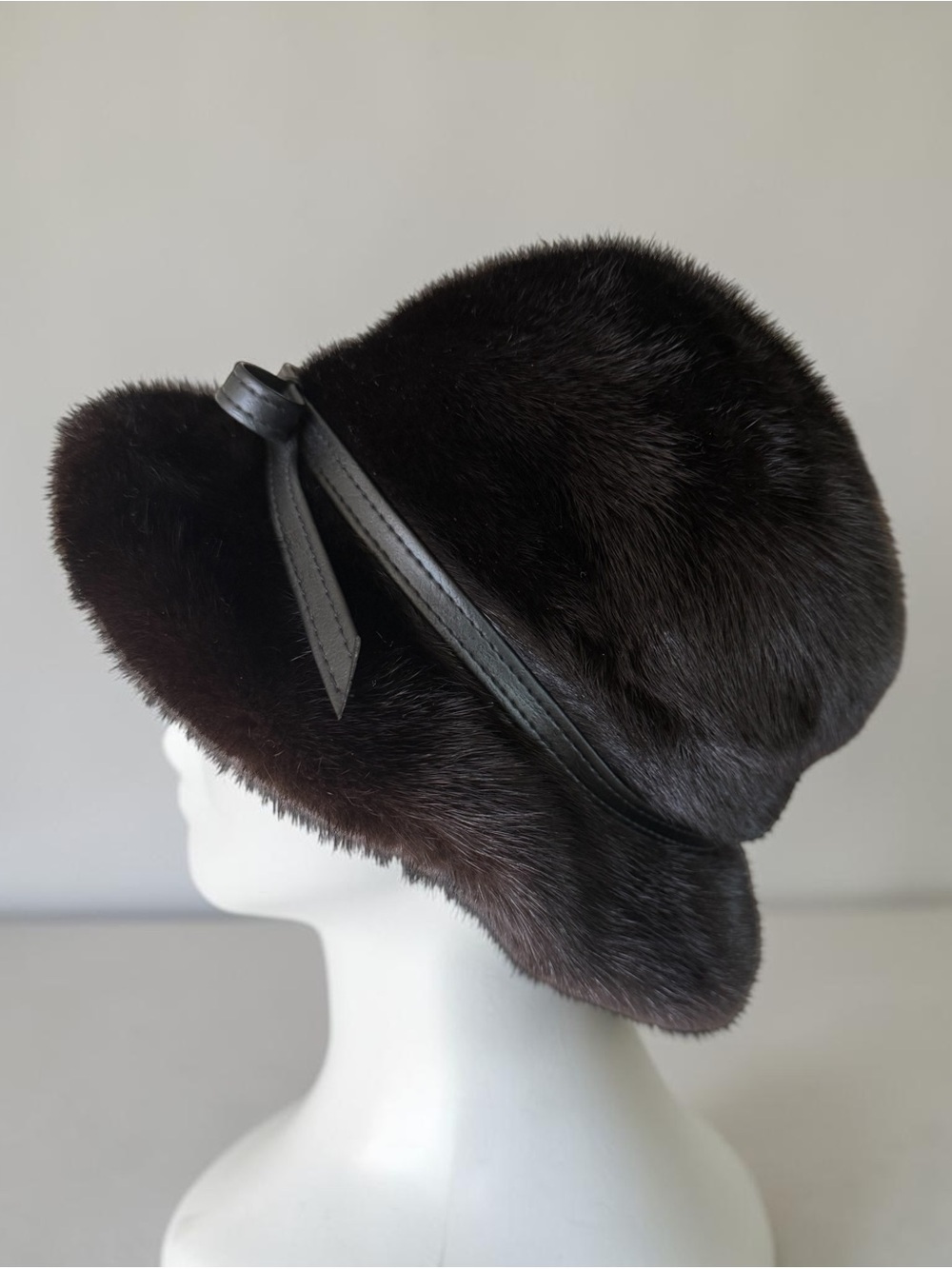 VTG LINGENFELTER- BRILL MINK HAT - Picture 2 of 12